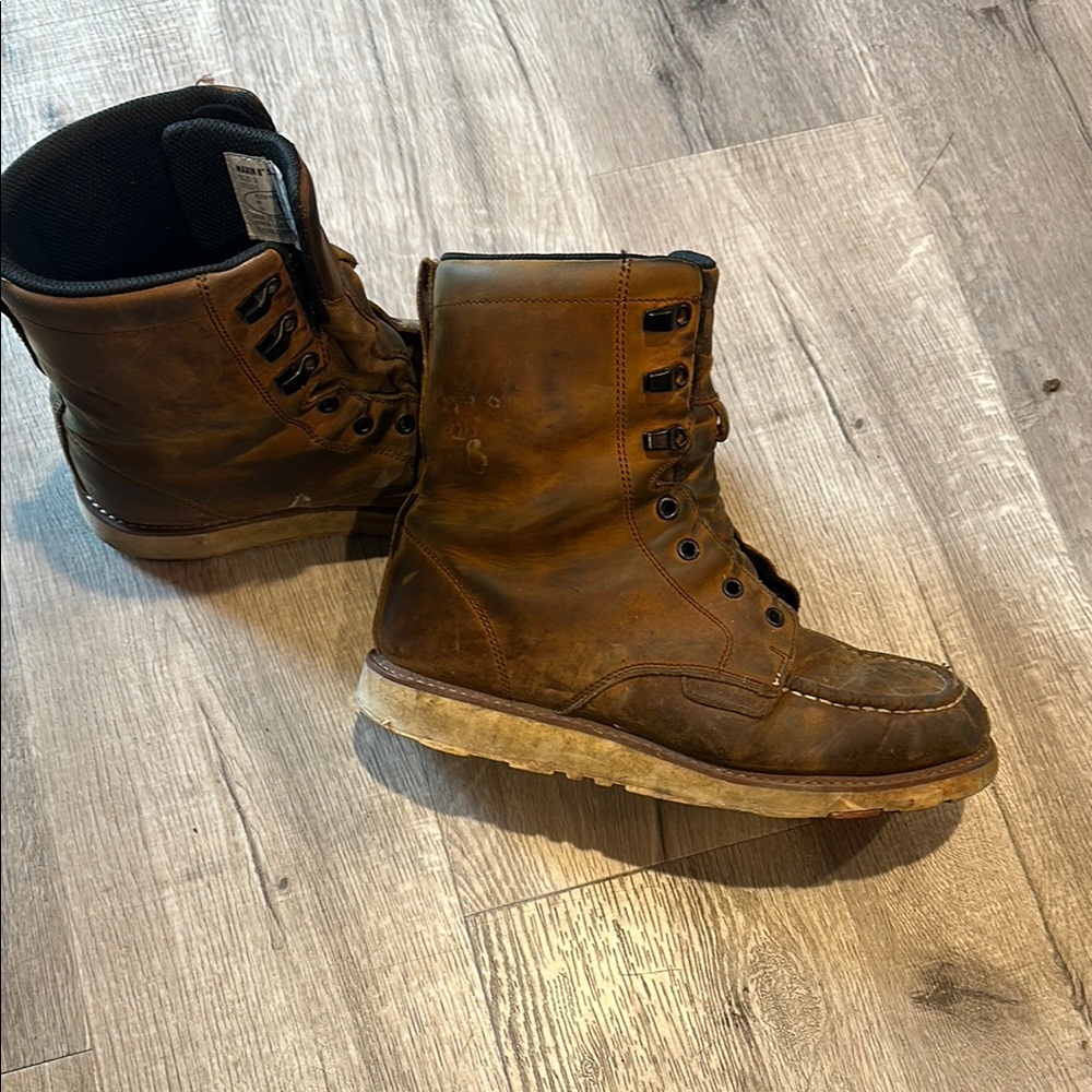 BRUNT soft toe work boots